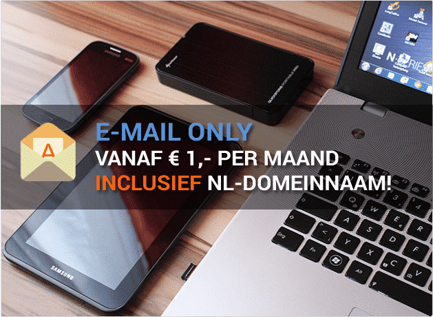 E-mail onder jouw eigen domeinnaam